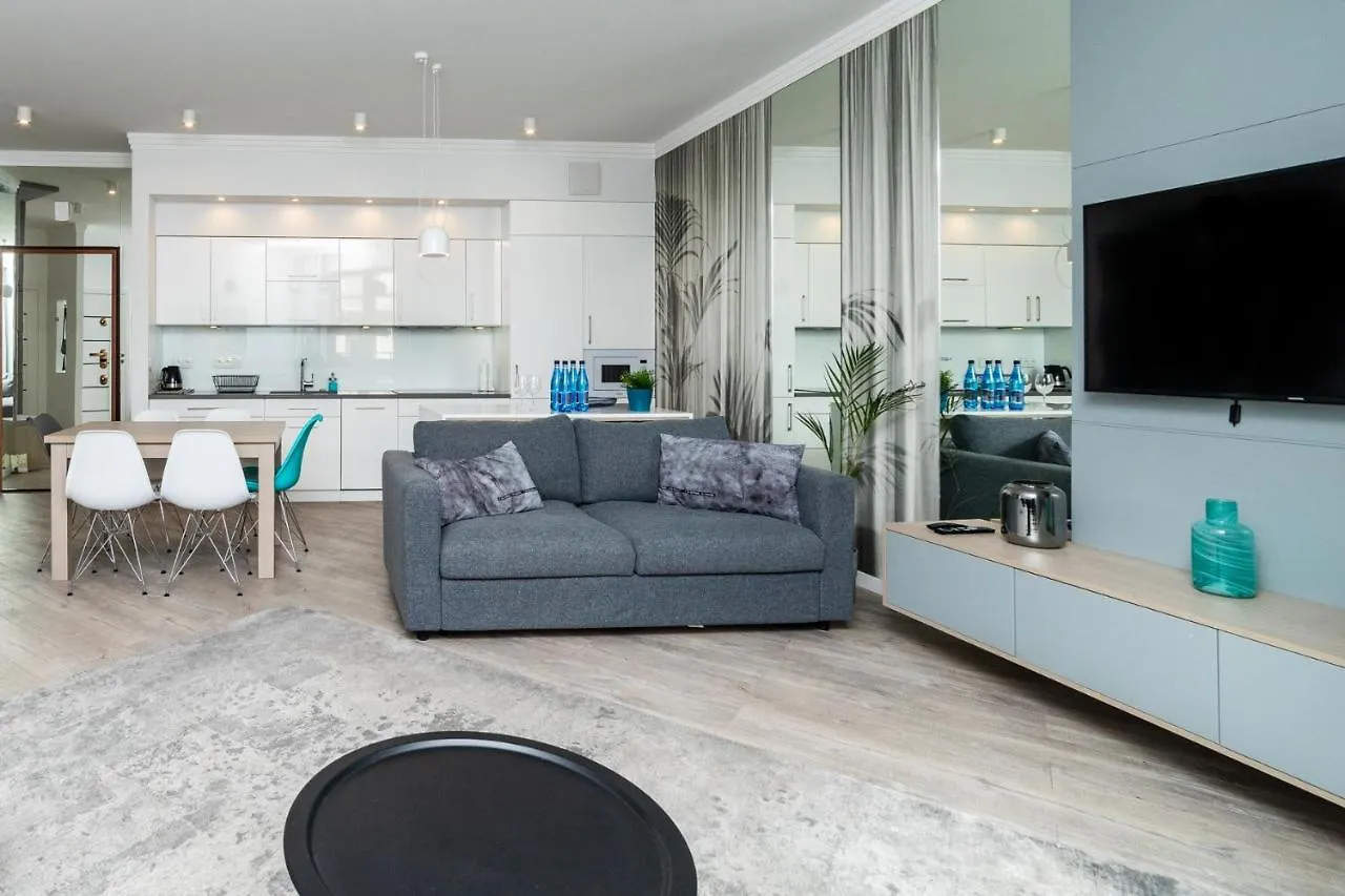 Palmowy - Neptun Park By Oneapartments Gdańsk Lägenhet