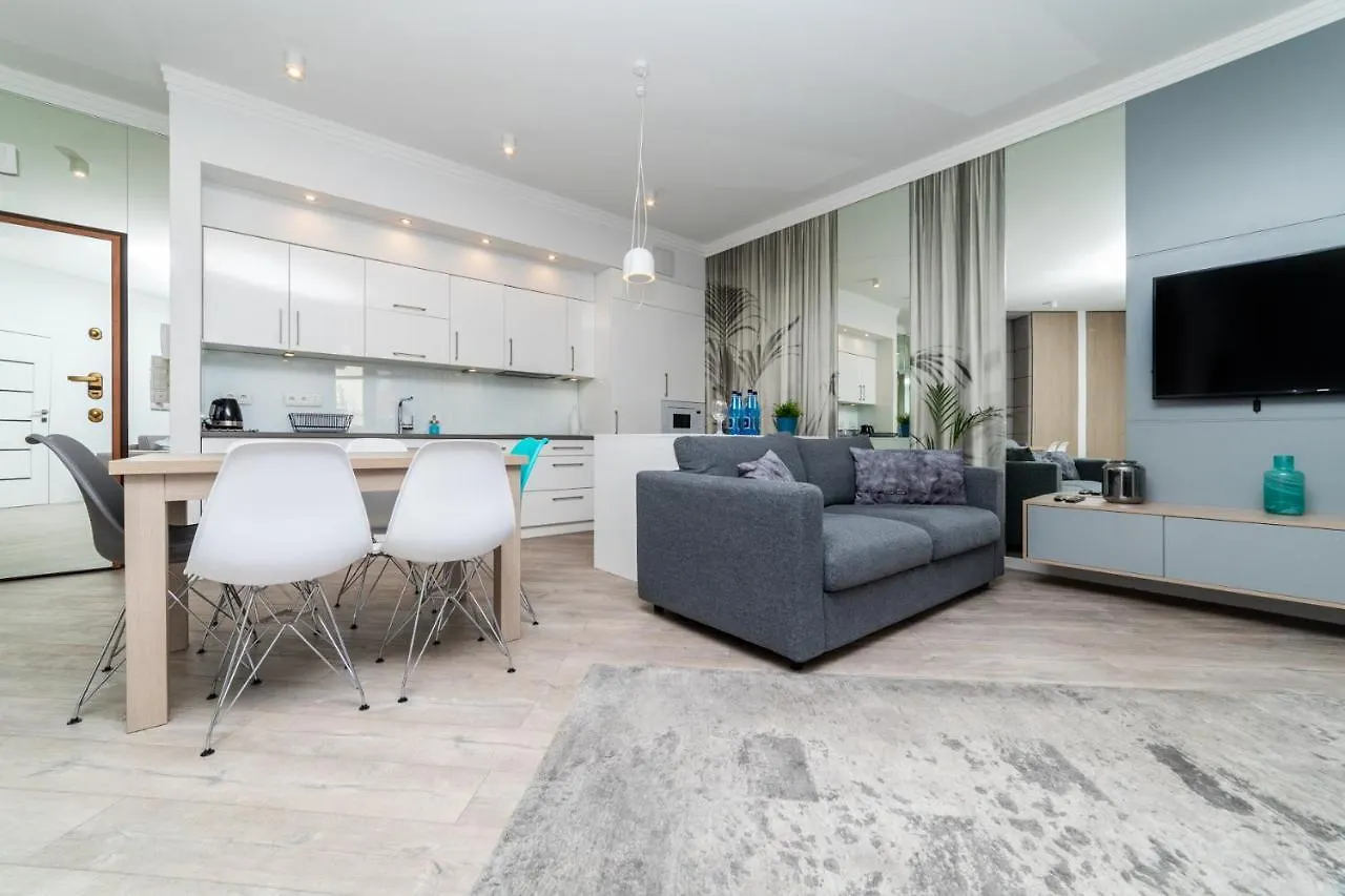Palmowy - Neptun Park By Oneapartments Gdaňsk Apartmán